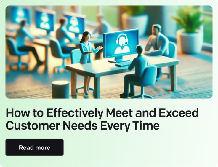 Customer needs