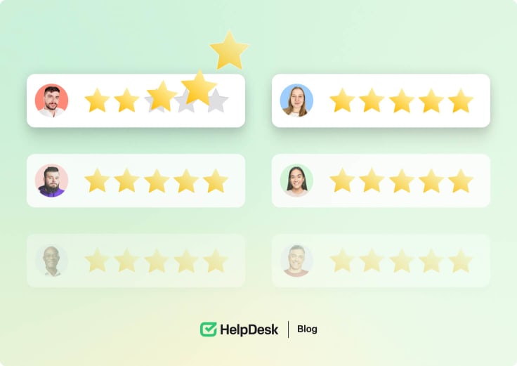 Five-star feedback.