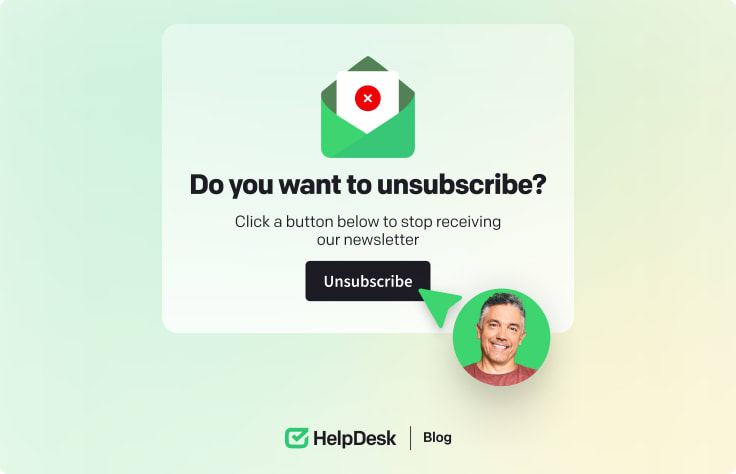 Unsubscribe button 