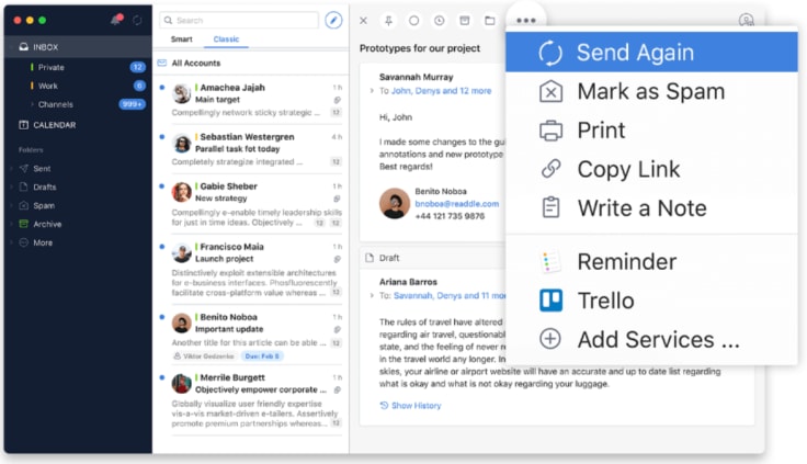 Spark interface