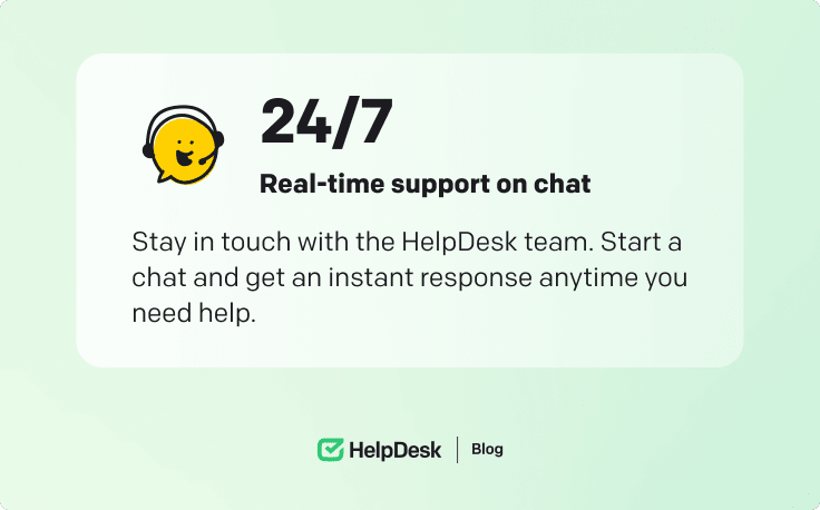 24/7 customer support