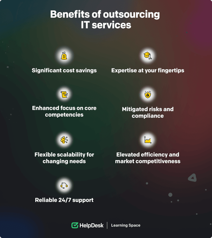 Benefits of outsourcing IT services