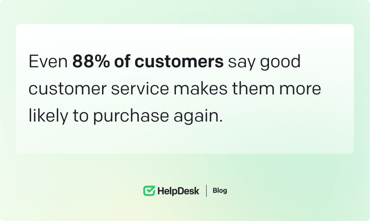 Good customer service metrics
