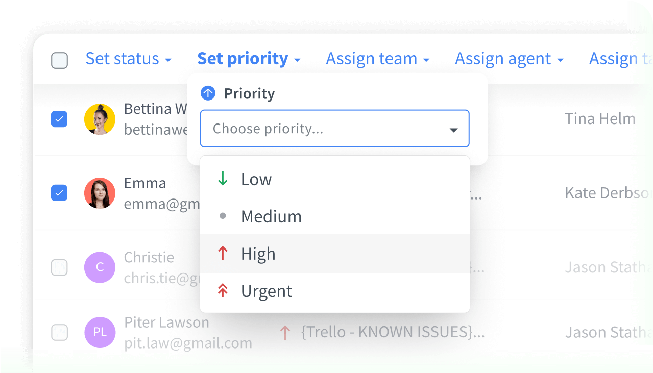 Managing ecommerce customer messages in HelpDesk